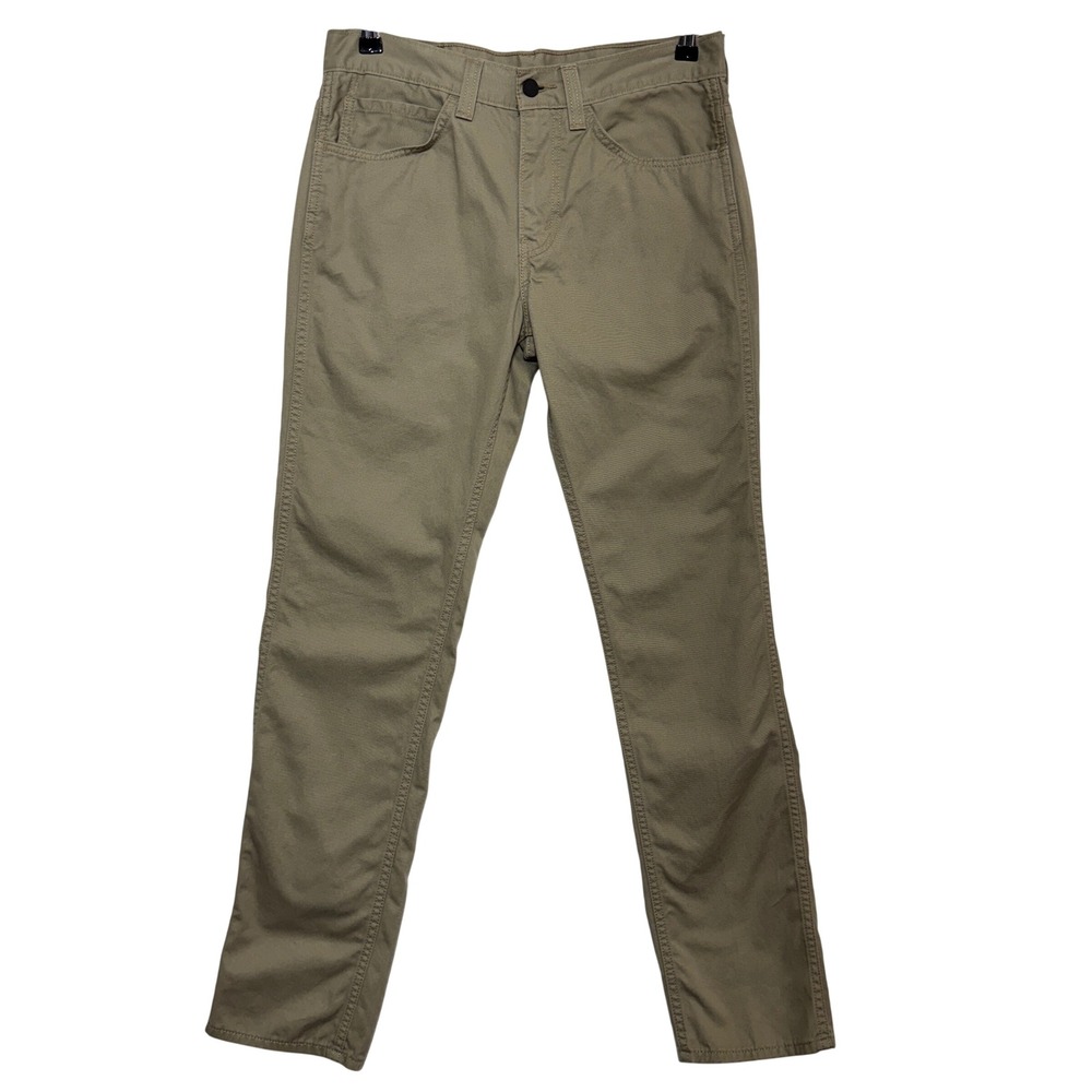 Levis 511 Pants Mens 31x32 Tan Chino 511 Slim‎ Fit 100% Cotton Twill Khaki